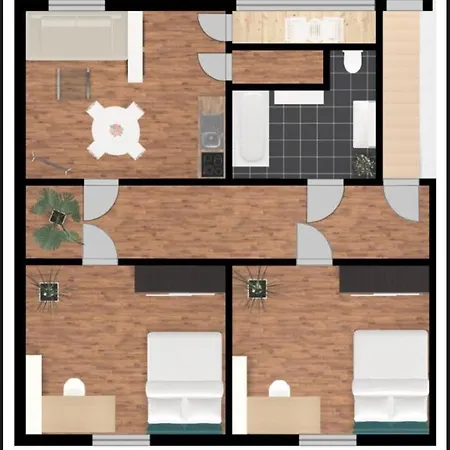 Im Leipziger Neuseenland Lägenhet